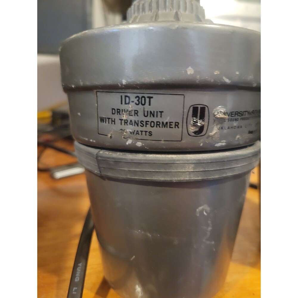 Vintage University Sound Driver Units - ID30T - 30 watt Speakers Pair - Picture 3 of 9